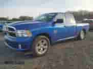 2019 Ram 1500 Express with VIN 1C6RR7FGXKS643366, listed as a Copart auction lot 86594144 with 52,621 mi miles and Salvage title. Bid and sale history available at DreamBid. Image 1.