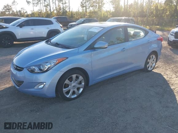✅ 2012 Hyundai Elantra GLS • VIN: KMHDH4AE8CU215226 • Lot: 43664257. Listed on IAAI with 85,123 mi. Free auction sales archive from the USA and detailed vehicle history report at DreamBid. Image 2.