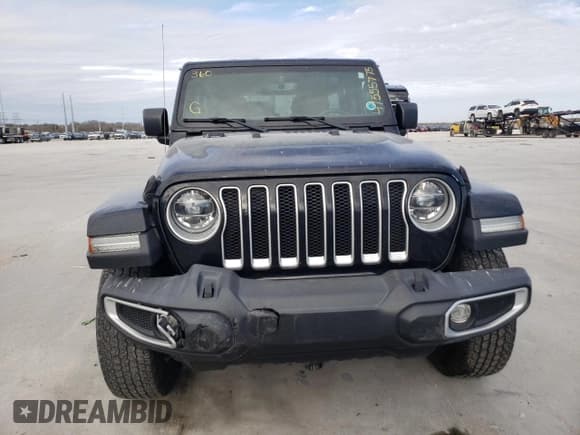 ✅ 2022 Jeep Wrangler Unlimited Sahara • VIN: 1C4HJXEG3NW248021 • Lot: 47555775. Listed on Copart with 31,479 mi. Free auction sales archive from the USA and detailed vehicle history report at DreamBid. Image 5.