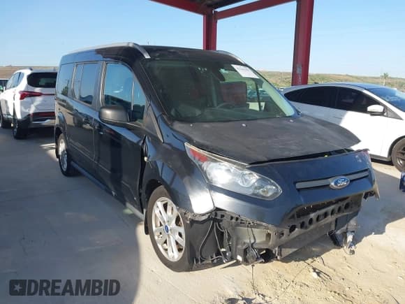 ✅ 2014 Ford Transit Connect XLT • VIN: NM0GE9F76E1164294 • Lot: 42261397. Listed on IAAI with 129,812 mi. Free auction sales archive from the USA and detailed vehicle history report at DreamBid. Image 1.
