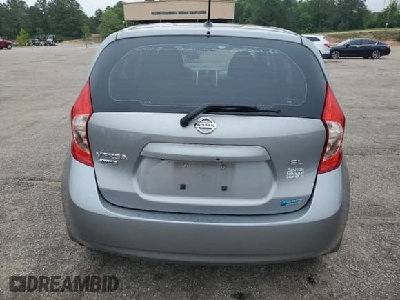 ✅ 2014 Nissan Note SV • VIN: 3N1CE2CP3EL434493 • Lot: 58042505. Listed on Copart with 88,173 mi. Free auction sales archive from the USA and detailed vehicle history report at DreamBid. Image 6.