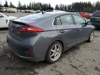 2017 Hyundai Ioniq Limited with VIN KMHC05LC1HU030995, listed as a Copart auction lot 40280964 with 165,487 mi miles and . Bid and sale history available at DreamBid. Image 3.