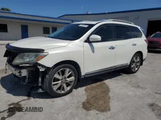 ✅ 2016 Nissan Pathfinder SL • VIN: 5N1AR2MN5GC665203 • Lot: 66886995. Wystawiony na Copart z przebiegiem 142 927 mil. Bezpłatny archiwum sprzedaży aukcyjnych z USA i szczegółowy raport historii pojazdu na DreamBid. Zdjęcie 1.