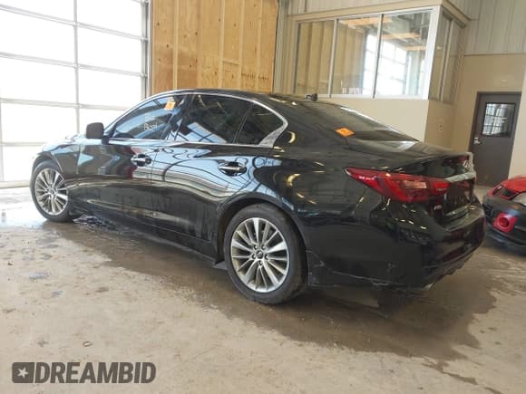 ✅ 2019 Infiniti Q50 Luxe • VIN: JN1EV7AR2KM557469 • Lot: 41662789. Listed on IAAI with 53,243 mi. Free auction sales archive from the USA and detailed vehicle history report at DreamBid. Image 3.