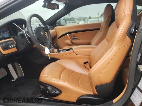 ✅ 2017 Maserati GranTurismo Sport • VIN: ZAM45VLA0H0214479 • Lot: 54863233. Listed on Copart with 63,675 mi. Free auction sales archive from the USA and detailed vehicle history report at DreamBid. Image 7.