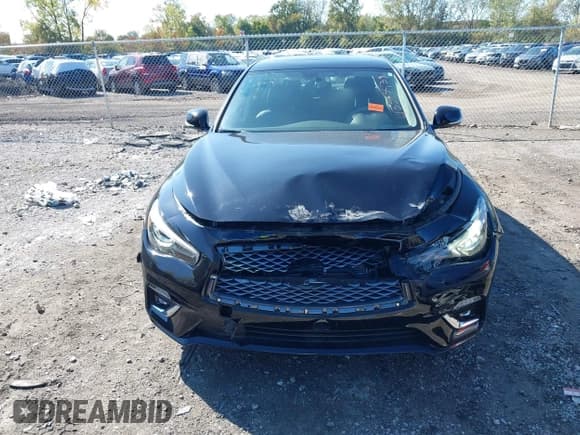✅ 2021 Infiniti Q50 Luxe • VIN: JN1EV7BR1MM756126 • Lot: 43313439. Listed on IAAI with 10,703 mi. Free auction sales archive from the USA and detailed vehicle history report at DreamBid. Image 6.