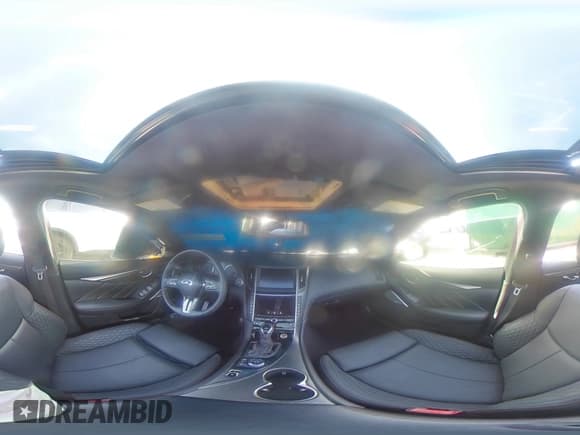 ✅ 2023 Infiniti Q50 Red Sport 400 • VIN: JN1FV7DP5PM570593 • Lot: 52403665. Listed on Copart with 12,261 mi. Free auction sales archive from the USA and detailed vehicle history report at DreamBid. Image 15.