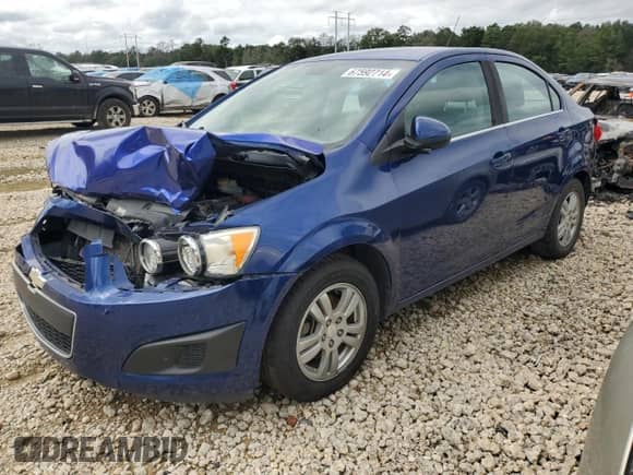 2013 Chevrolet Sonic LT с VIN 1G1JC5SH2D4246048, выставлен на аукционе Copart как лот 67592714 с пробегом 129 847 миль миль и Списание • Salvage title. История ставок и продаж доступна на DreamBid. Изображение 1.