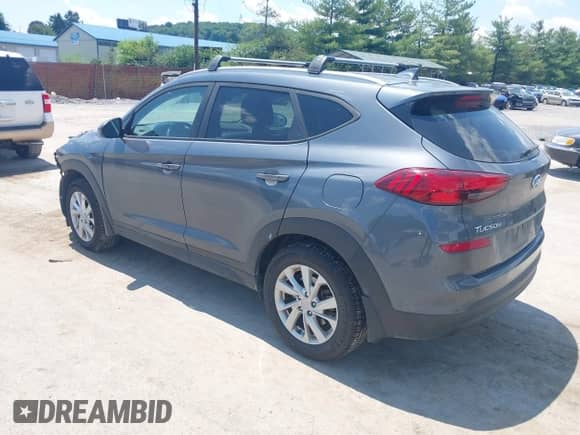 2019 Hyundai Tucson Value with VIN KM8J33A46KU052965, listed as a IAAI auction lot 42662016 with 115,861 mi miles and . Bid and sale history available at DreamBid. Image 3.
