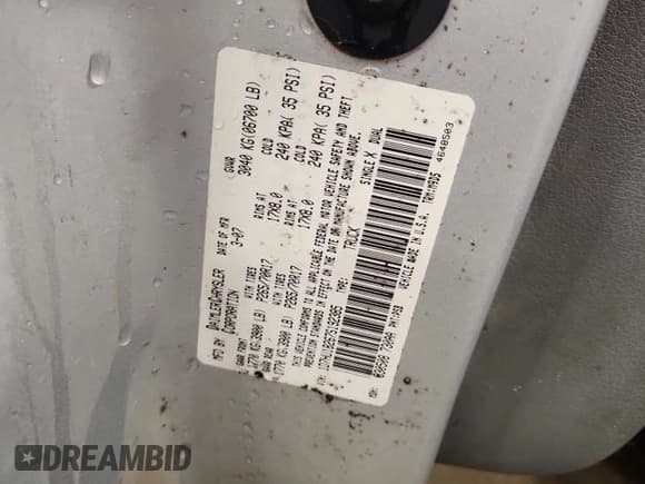 ✅ 2007 Dodge 1500 SLT • VIN: 1D7HU18267S192385 • Лот: 91093975. Опубликован ранее на Copart с пробегом 323 309 миль. Бесплатный доступ к архиву аукционных продаж из США и подробный отчёт об истории автомобиля на DreamBid. Изображение 13.