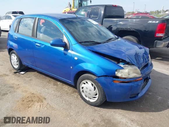 ✅ 2008 Chevrolet Aveo LS • VIN: KL1TD66678B208612 • Lot: 43345007. Wystawiony na IAAI z przebiegiem 96 902 mil. Bezpłatny archiwum sprzedaży aukcyjnych z USA i szczegółowy raport historii pojazdu na DreamBid. Zdjęcie 1.