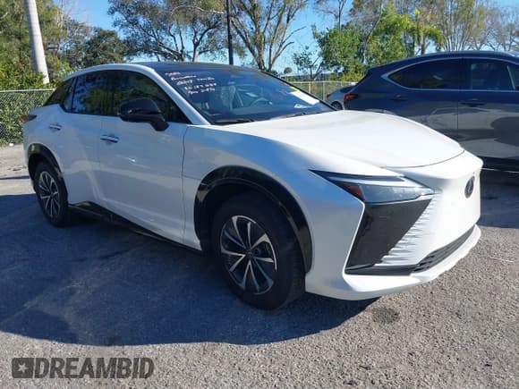 ✅ 2024 Lexus RZ 300e Premium • VIN: JTJABABB3RA002882 • Lot: 41262906. Listed on IAAI with 8,114 mi. Free auction sales archive from the USA and detailed vehicle history report at DreamBid. Image 1.