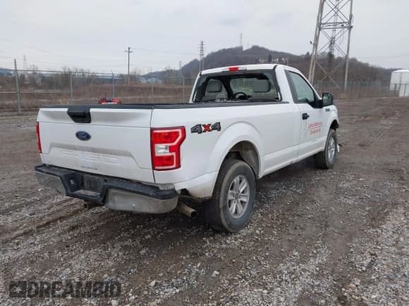 ✅ 2019 Ford F-150 XL • VIN: 1FTMF1EBXKKE23997 • Lot: 41571221. Listed on IAAI with 53,964 mi. Free auction sales archive from the USA and detailed vehicle history report at DreamBid. Image 4.