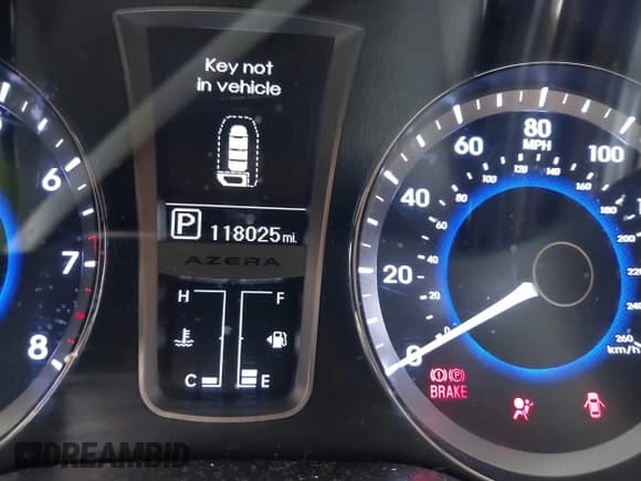 ✅ 2012 Hyundai Azera • VIN: KMHFG4JGXCA122190 • Лот: 43611007. Опубликован ранее на IAAI с пробегом 118 025 миль. Бесплатный доступ к архиву аукционных продаж из США и подробный отчёт об истории автомобиля на DreamBid. Изображение 7.