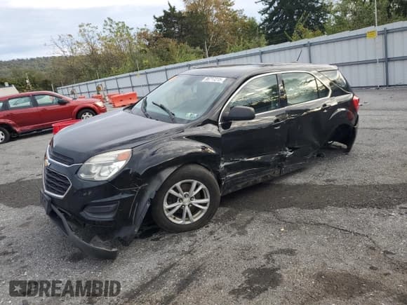 ✅ 2017 Chevrolet Equinox LS • VIN: 2GNFLEEK4H6212810 • Lot: 86717215. Listed on Copart with 163,560 mi. Free auction sales archive from the USA and detailed vehicle history report at DreamBid. Image 1.