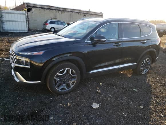 2022 Hyundai Santa Fe Limited z VIN KM8S5DA18NU037835, wystawiony jako Copart lot #39253363 z przebiegiem 18 171 mil mil oraz . Historia ofert i sprzedaży dostępna na DreamBid. Obrazek 1.