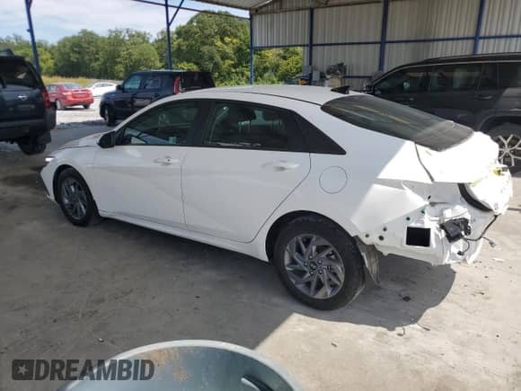 2024 Hyundai Elantra SEL с VIN KMHLM4DG6RU836168, выставлен на аукционе Copart как лот 70153455 с пробегом 10 358 миль миль и Списание • Salvage title. История ставок и продаж доступна на DreamBid. Изображение 2.