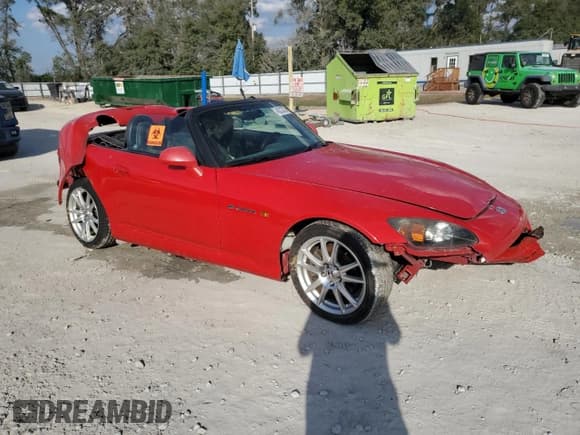 ✅ 2005 Honda S2000 • VIN: JHMAP21465S003847 • Лот: 45223735. Опубликован ранее на Copart с пробегом 94 152 миль. Бесплатный доступ к архиву аукционных продаж из США и подробный отчёт об истории автомобиля на DreamBid. Изображение 4.