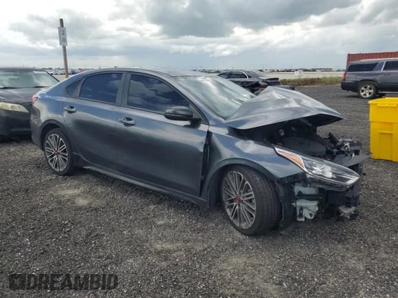 ✅ 2021 Kia Forte GT • VIN: 3KPF44AC4ME299794 • Лот: 68183625. Опубликован ранее на Copart с пробегом Не указан. Бесплатный доступ к архиву аукционных продаж из США и подробный отчёт об истории автомобиля на DreamBid. Изображение 4.