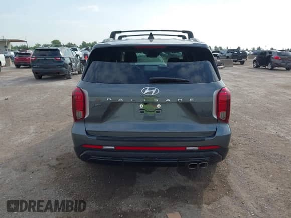 2025 Hyundai Palisade XRT with VIN KM8R34GE6SU892057, listed as a IAAI auction lot 43053676 with 5,498 mi miles and . Bid and sale history available at DreamBid. Image 17.