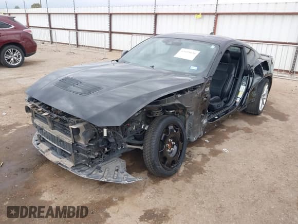 ✅ 2024 Ford Mustang GT Premium • VIN: 1FA6P8CF8R5412502 • Lot: 43495030. Listed on IAAI with 21,249 mi. Free auction sales archive from the USA and detailed vehicle history report at DreamBid. Image 2.