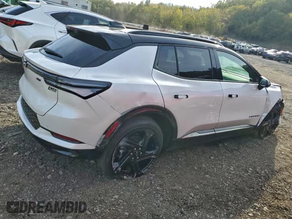 ✅ 2025 Chevrolet Equinox EV RS • VIN: 3GN7DSRR9SS216917 • Лот: 95749455. Опубликован ранее на Copart с пробегом 178 миль. Бесплатный доступ к архиву аукционных продаж из США и подробный отчёт об истории автомобиля на DreamBid. Изображение 3.