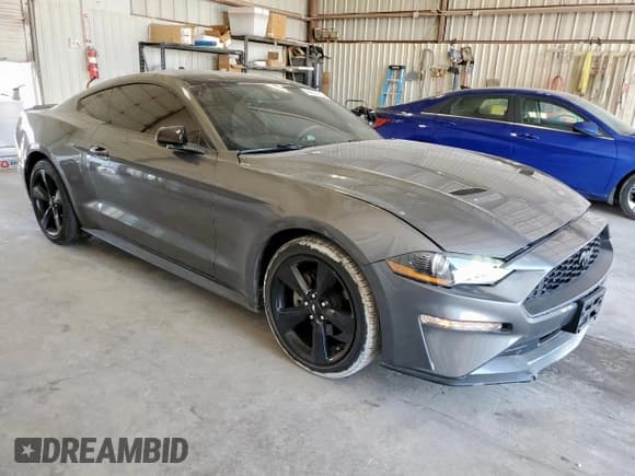 ✅ 2022 Ford Mustang EcoBoost • VIN: 1FA6P8TH5N5142026 • Lot: 69368605. Listed on Copart with 21,913 mi. Free auction sales archive from the USA and detailed vehicle history report at DreamBid. Image 4.