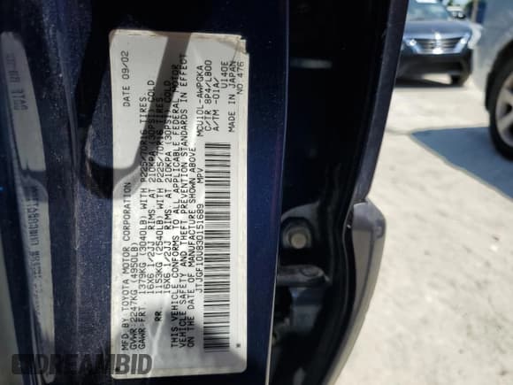 ✅ 2003 Lexus RX 300 • VIN: JTJGF10U830151689 • Лот: 66693085. Опубликован ранее на Copart с пробегом 145 223 миль. Бесплатный доступ к архиву аукционных продаж из США и подробный отчёт об истории автомобиля на DreamBid. Изображение 13.