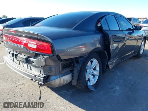 2014 Dodge Charger SE with VIN 2C3CDXBG6EH300282, listed as a IAAI auction lot 43465010 with 76,227 mi miles and . Bid and sale history available at DreamBid. Image 4.