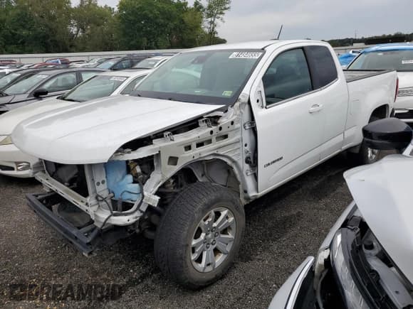 ✅ 2020 Chevrolet Colorado 2WD LT • VIN: 1GCHSCEA1L1229639 • Лот: 90886985. Опубликован ранее на Copart с пробегом 152 993 миль. Бесплатный доступ к архиву аукционных продаж из США и подробный отчёт об истории автомобиля на DreamBid. Изображение 1.