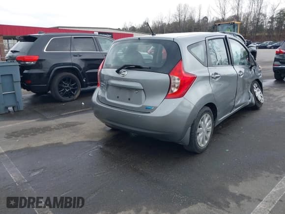 ✅ 2015 Nissan Note S • VIN: 3N1CE2CP6FL407774 • Lot: 41853136. Listed on IAAI with Not provided. Free auction sales archive from the USA and detailed vehicle history report at DreamBid. Image 4.