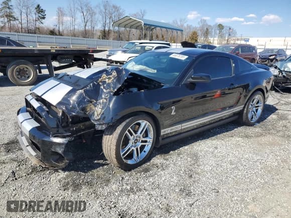 ✅ 2010 Ford Mustang GT500 • VIN: 1ZVBP8JS0A5109000 • Лот: 46878285. Опубликован ранее на Copart с пробегом 41 520 миль. Бесплатный доступ к архиву аукционных продаж из США и подробный отчёт об истории автомобиля на DreamBid. Изображение 1.