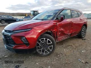 ✅ 2023 Chevrolet Blazer RS • VIN: 3GNKBKRS3PS105614 • Lot: 91843485. Wystawiony na Copart z przebiegiem 66 253 mil. Bezpłatny archiwum sprzedaży aukcyjnych z USA i szczegółowy raport historii pojazdu na DreamBid. Zdjęcie 1.