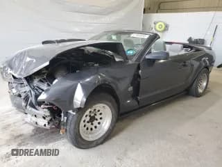 ✅ 2007 Ford Mustang GT Deluxe • VIN: 1ZVFT85H575218167 • Lot: 67888855. Listed on Copart with Not provided. Free auction sales archive from the USA and detailed vehicle history report at DreamBid. Image 1.