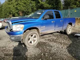2008 Dodge 1500 ST with VIN 1D7HU18N78S573593, listed as a Copart auction lot 88748325 with 164,951 mi miles and Salvage title. Bid and sale history available at DreamBid. Image 1.