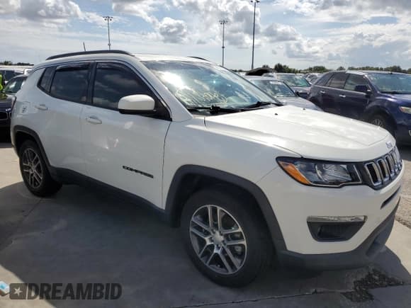✅ 2020 Jeep Compass Latitude • VIN: 3C4NJCBB1LT144439 • Lot: 74535824. Listed on Copart with Not provided. Free auction sales archive from the USA and detailed vehicle history report at DreamBid. Image 3.