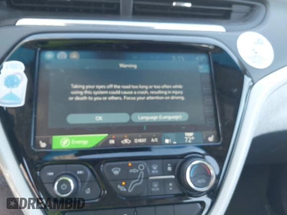 ✅ 2020 Chevrolet Bolt EV Premier • VIN: 1G1FZ6S03L4145572 • Lot: 41672295. Wystawiony na IAAI z przebiegiem 25 998 mil. Bezpłatny archiwum sprzedaży aukcyjnych z USA i szczegółowy raport historii pojazdu na DreamBid. Zdjęcie 18.