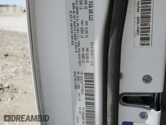 ✅ 2015 Dodge Charger Police • VIN: 2C3CDXKT7FH796319 • Лот: 61383285. Опубликован ранее на Copart с пробегом 195 276 миль. Бесплатный доступ к архиву аукционных продаж из США и подробный отчёт об истории автомобиля на DreamBid. Изображение 13.