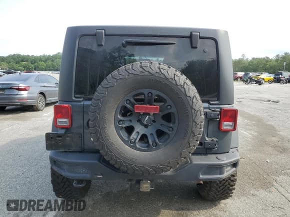✅ 2017 Jeep Wrangler Unlimited Rubicon • VIN: 1C4HJWFG8HL646923 • Lot: 57409125. Listed on Copart with 79,835 mi. Free auction sales archive from the USA and detailed vehicle history report at DreamBid. Image 6.