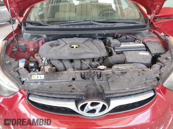 ✅ 2013 Hyundai Elantra GLS • VIN: KMHDH4AE0DU495810 • Lot: 43572371. Listed on IAAI with 83,313 mi. Free auction sales archive from the USA and detailed vehicle history report at DreamBid. Image 10.