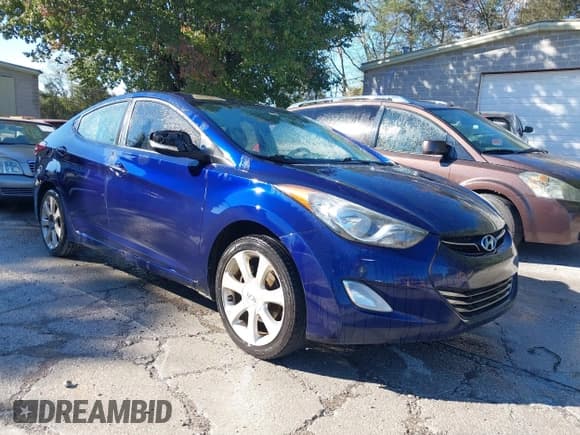 ✅ 2012 Hyundai Elantra Limited • VIN: 5NPDH4AE9CH093975 • Лот: 43498219. Опубликован ранее на IAAI с пробегом 147 201 миль. Бесплатный доступ к архиву аукционных продаж из США и подробный отчёт об истории автомобиля на DreamBid. Изображение 1.