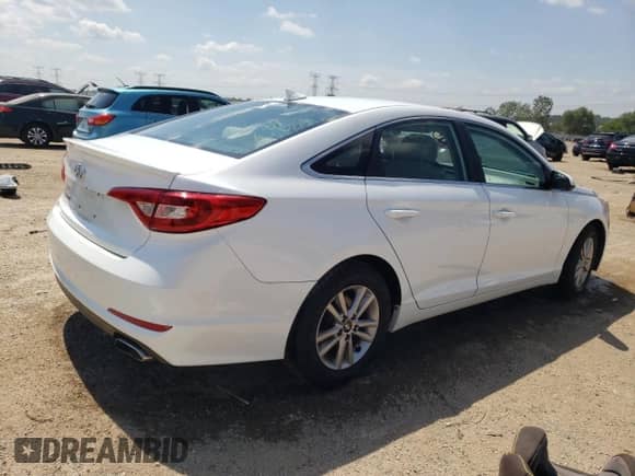 2016 Hyundai Sonata SE z VIN 5NPE24AF7GH261472, wystawiony jako Copart lot #68030035 z przebiegiem Nie podano mil oraz Szkoda całkowita • Salvage title. Historia ofert i sprzedaży dostępna na DreamBid. Obrazek 3.