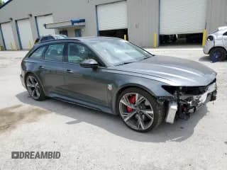 ✅ 2021 Audi RS 6 • VIN: WUA1CBF23MN902752 • Lot: 55105153. Listed on Copart with 10,451 mi. Free auction sales archive from the USA and detailed vehicle history report at DreamBid. Image 4.