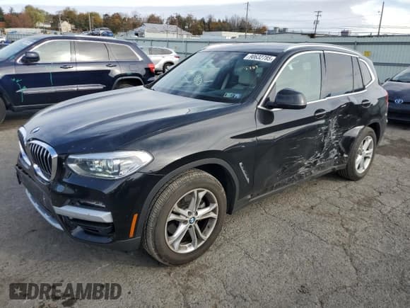 ✅ 2020 BMW X3 xDrive30i • VIN: 5UXTY5C01L9D60233 • Лот: 90632785. Опубликован ранее на Copart с пробегом 49 032 миль. Бесплатный доступ к архиву аукционных продаж из США и подробный отчёт об истории автомобиля на DreamBid. Изображение 1.