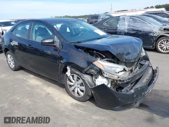 ✅ 2016 Toyota Corolla L • VIN: 5YFBURHE5GP381782 • Lot: 43286775. Listed on IAAI with 103,869 mi. Free auction sales archive from the USA and detailed vehicle history report at DreamBid. Image 1.