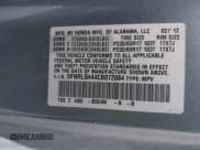 ✅ 2012 Honda Odyssey EX • VIN: 5FNRL5H44CB072084 • Lot: 43664738. Listed on IAAI with 169,907 mi. Free auction sales archive from the USA and detailed vehicle history report at DreamBid. Image 9.