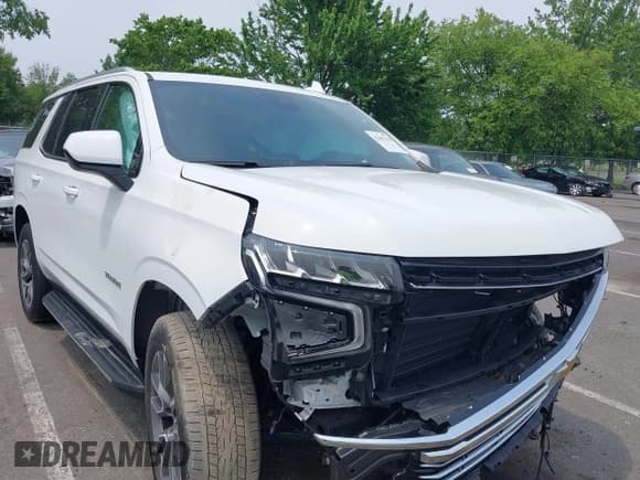 ✅ 2023 Chevrolet Tahoe LT • VIN: 1GNSKNKD7PR119905 • Lot: 42487598. Listed on IAAI with 25,440 mi. Free auction sales archive from the USA and detailed vehicle history report at DreamBid. Image 1.