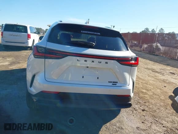 ✅ 2025 Lexus NX 350 Luxury • VIN: 2T2HGCEZ9SC085299 • Lot: 43656757. Listed on IAAI with 10,286 mi. Free auction sales archive from the USA and detailed vehicle history report at DreamBid. Image 16.