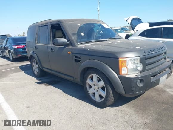 ✅ 2006 Land Rover LR3 HSE • VIN: SALAG25436A389185 • Лот: 42805701. Опубликован ранее на IAAI с пробегом 143 359 миль. Бесплатный доступ к архиву аукционных продаж из США и подробный отчёт об истории автомобиля на DreamBid. Изображение 1.