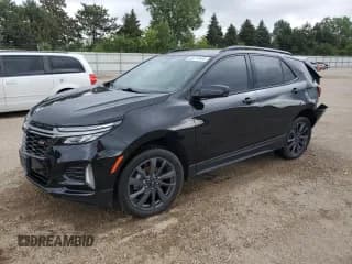 ✅ 2022 Chevrolet Equinox RS • VIN: 2GNAXWEV1N6152138 • Lot: 65270585. Listed on Copart with 54,592 mi. Free auction sales archive from the USA and detailed vehicle history report at DreamBid. Image 1.